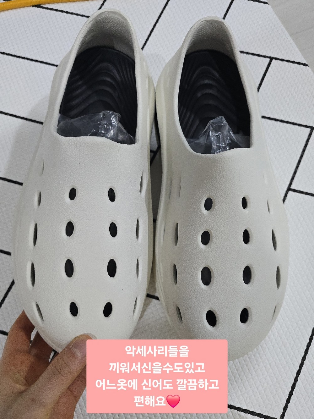 히트그램 발편한 족저근막 키높이 슬리퍼 5CM 구매 후기 이미지